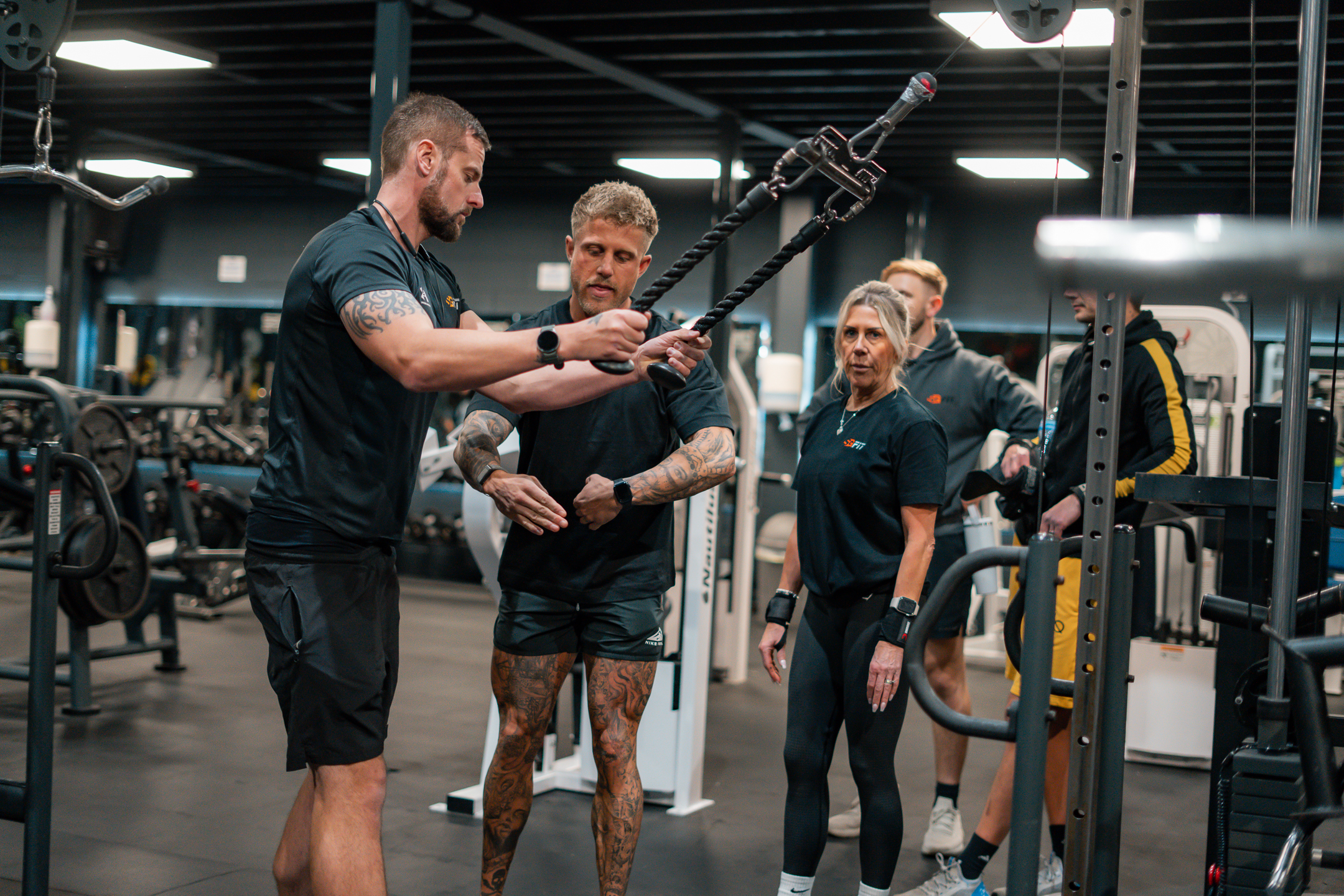 SGFit coaching in the gym